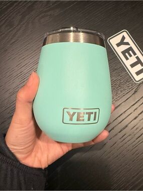 Yeti Seafoam Green Insulated Wine Tumbler